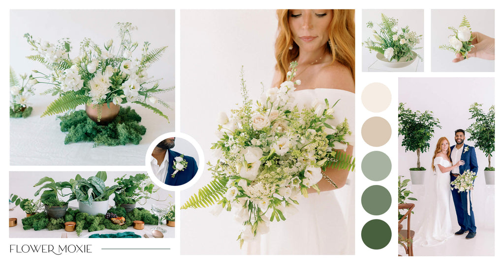 White Wildflower Whimsy Full DIY - Medium Package
