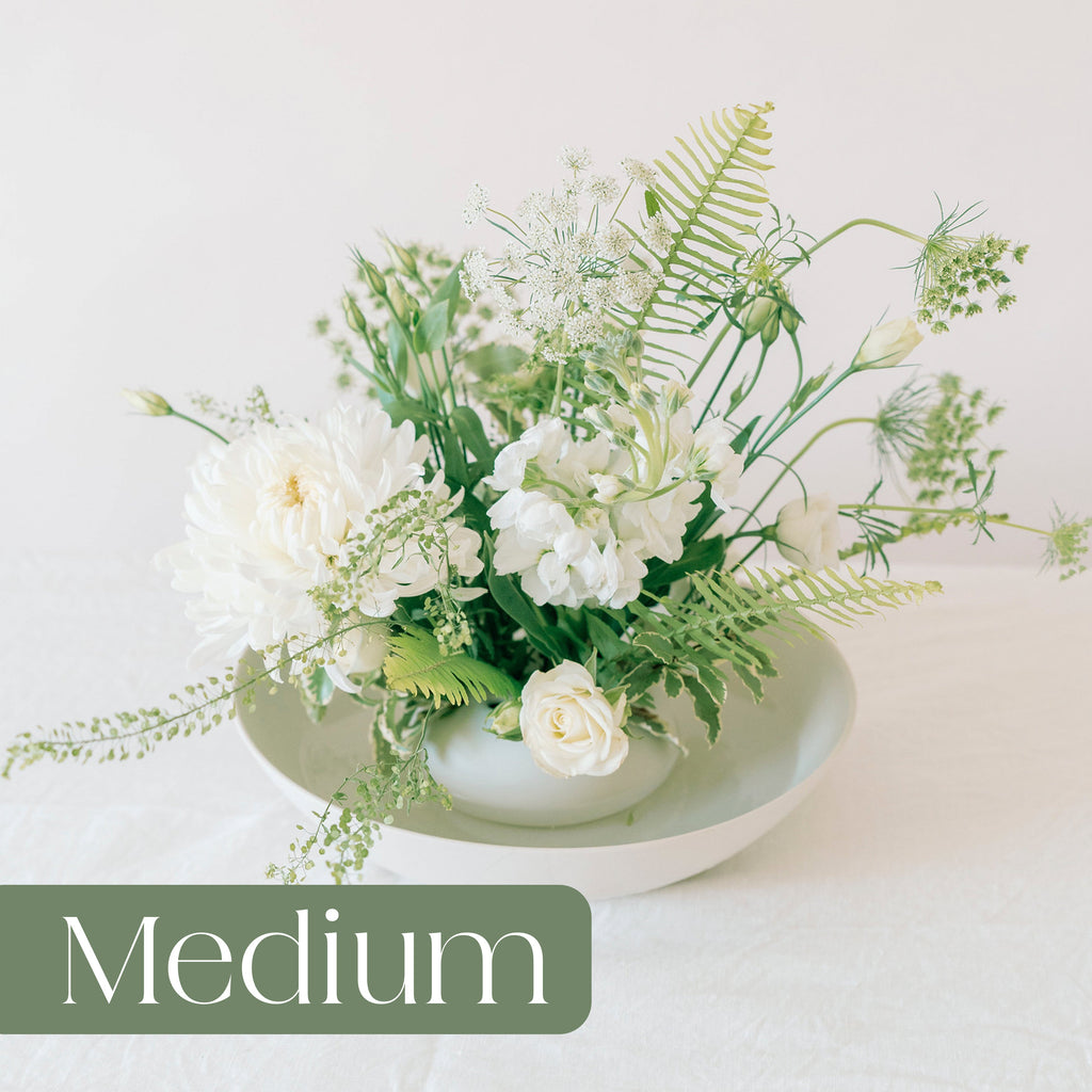 White Wildflower Whimsy Full DIY - Medium Package